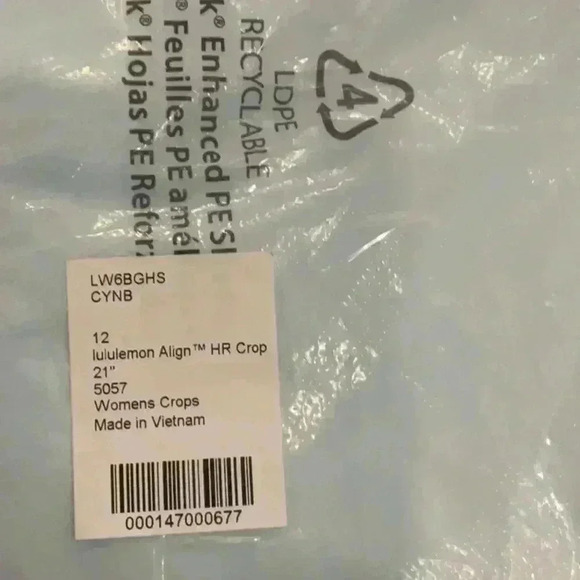 Lululemon Align  High-Rise Crop 21" - Picture 5 of 5